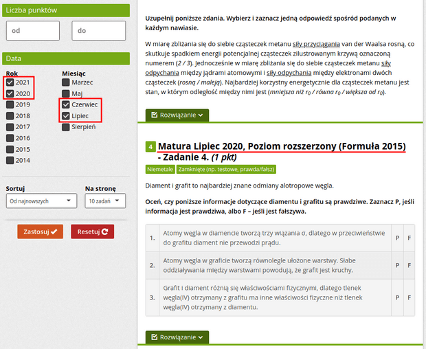 Zadania Z Terminów Dodatkowych Matury Z Chemii Z Lat 2021 I 2020 ...